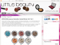 Screenshot des Blogs Littles Beauty Blog