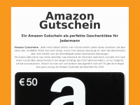 Screenshot des Blogs Amazon Gutscheine
