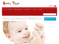 Screenshot des Blogs Baby Tipps