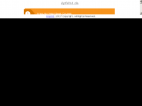 Screenshot des Blogs Apfelhd