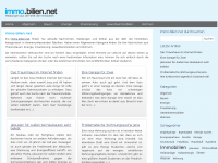 Screenshot des Blogs immo.bilien.net