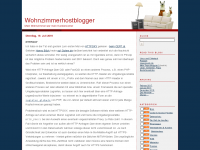 Screenshot des Blogs Wohnzimmerhostblogger