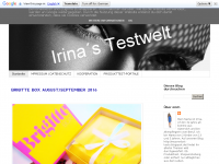 Screenshot des Blogs Produkte im Test