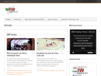 Screenshot des Blogs NRWHockey.de