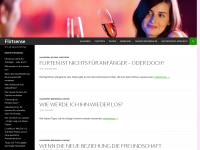 Screenshot des Blogs Flirtratgeber Flirtsense