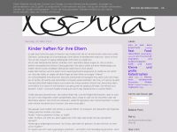 Screenshot des Blogs Koschka Remmidemmi