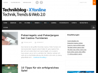 Screenshot des Blogs XYonline – Daniels Blog