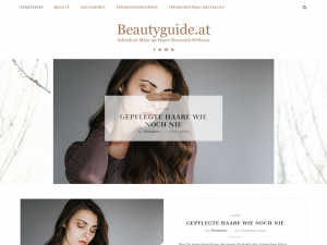 Screenshot des Blogs Beautyguide