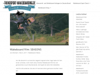 Screenshot des Blogs Trendsport Wakeboarding