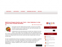 Screenshot des Blogs Weihnachtsblog “Zur-Weihnachtszeit”