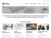 Screenshot des Blogs ITCL Logistics Research Blog
