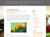 Screenshot des Blogs Fette Fakten – leichter leben