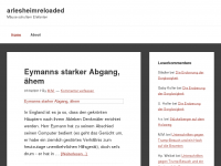 Screenshot des Blogs arlesheimreloaded