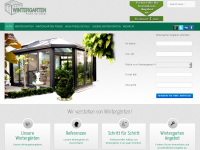 Screenshot des Blogs Wintergarnte preise