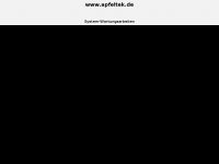 Screenshot des Blogs apfeltek.de