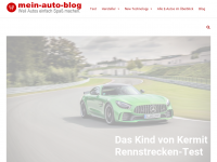 Screenshot des Blogs Mein Auto Blog