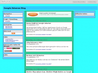 Screenshot des Blogs Google Adsense