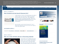 Screenshot des Blogs Noch ein Personalmarketing Blog