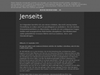 Screenshot des Blogs Diesseits und Jenseits