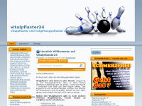 Screenshot des Blogs Vitalpflaster