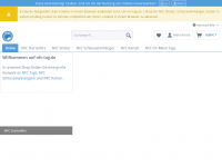Screenshot des Blogs NFC Tag Blog