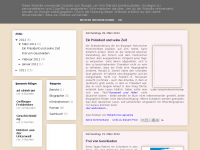 Screenshot des Blogs Das Lesebändchen