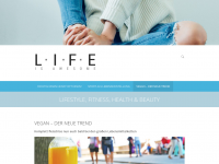 Screenshot des Blogs Life is awesome.
