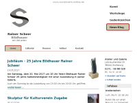 Screenshot des Blogs KunstWerk