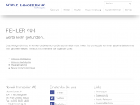 Screenshot des Blogs Nowak Immobilien-Bog