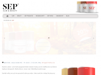 Screenshot des Blogs SEP World