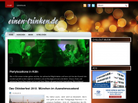 Screenshot des Blogs einen-trinken.de