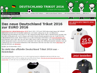 Screenshot des Blogs Deutschland Trikot