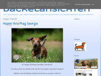 Screenshot des Blogs Dackelansichten