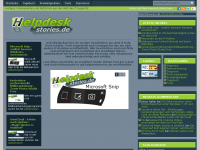 Screenshot des Blogs Lustiges, Interessantes und Nützliches aus der Welt des IT-Supports.