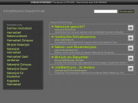 Screenshot des Blogs Schreibbüro Lövenich Worte ohne Ende