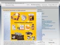 Screenshot des Blogs Naturkosmetik und Naturwaren Blog