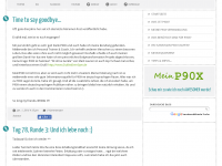 Screenshot des Blogs Mein P90X
