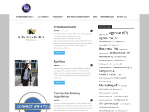 Screenshot des Blogs firmenverzeichnis