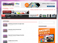 Screenshot des Blogs Bon-Ticker