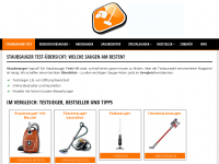 Screenshot des Blogs Staubsauger Testportal