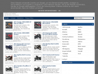Screenshot des Blogs Motorcycles Review