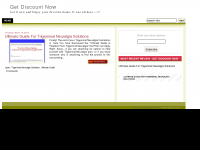 Screenshot des Blogs Get Discount Now