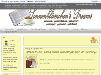 Screenshot des Blogs Sonnenblümchen’s Dreams