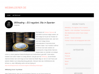 Screenshot des Blogs Webwilderer.de