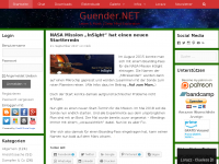 Screenshot des Blogs Nilenia
