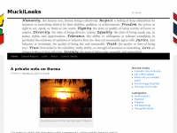 Screenshot des Blogs MuckiLeaks
