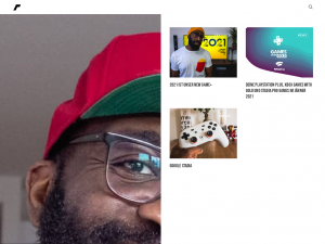 Screenshot des Blogs Playr.at