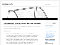 Screenshot des Blogs Mein Blog für Alles