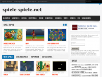 Screenshot des Blogs Spiele–Spiele.net // Die besten kostenlosen Browsergames, Onlinespiele, Clientgames und mehr