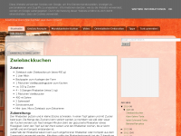 Screenshot des Blogs Orientalische Küche